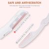 Replacement Blades for Finishing Touch Flawless Dermaplane Glo Facial Exfoliation Razor - White, 18-Pack view 3
