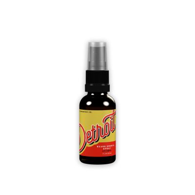 Detroit Grooming Co. Beard Growth Spray | Boost Beard Growth with Biotin, B7 & Caffeine | Hydrating Beard Care with Lavender Water, Green Tea & Glycerin | 1oz Bottles (1-pack)