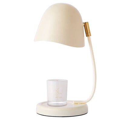5JJJLOOOPP Candle Warmer 2/4/8 H Timer Metal Waxing Heater, Electric Candle Light, Jar Candle, Dimmable Candle Warmer (Home Decoration (Color : /Green, Size : 110V) (/Beige 110V)