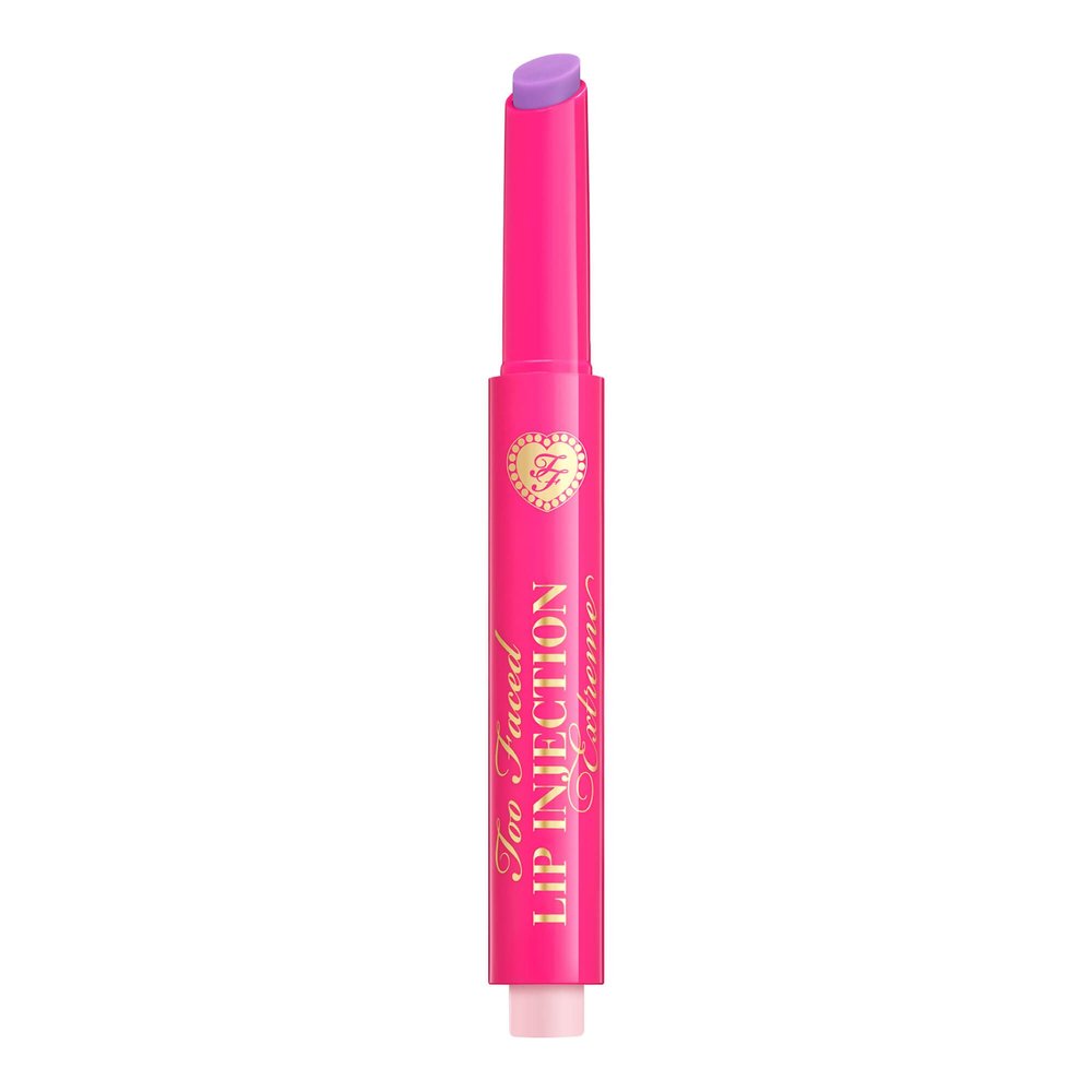 Too Faced Lip Injection Extreme Plumping Clicks | Hydrating, Sheer-To-Medium Buildable Coverage, Lip Plumper with Click Applicator, 0.05 Ounce, Sweet Lavender