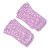 Didiseaon 1pair Moisturizing Yoga Socks Non-Slip Grip Breathable Five-Toe Design for Women and Girls for Running and Daily Activities Violet view 1