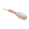 Didiseaon Feet Pumice Brush Pig Hair Bristles Double-Sided Foot File for Dead Skin Removal Pedicure Brush Portable Foot Scraping Plate view 1