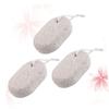 Didiseaon 3pcs Pumice Stone Foot Care Natural Callus Remover for Hard Skin Dead Skin Exfoliation and Pedicure Tools Foot File for view 2