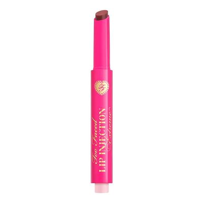 Too Faced Lip Injection Extreme Plumping Clicks | Hydrating, Sheer-To-Medium Buildable Coverage, Lip Plumper with Click Applicator, 0.05 Ounce, Feelin' Spicy