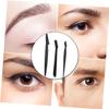Didiseaon 3pcs Stainless Steel Eyebrow Razor Kit Portable Trimmer Makeup Tool Set Cover and Non-slip Grip for Ladies view 4