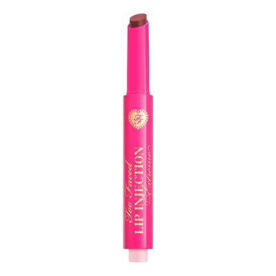 Too Faced Lip Injection Extreme Plumping Clicks | Hydrating, Sheer-To-Medium Buildable Coverage, Lip Plumper with Click Applicator, 0.05 Ounce, Don't Be Chai