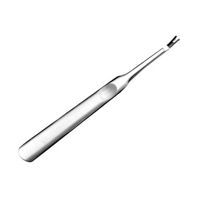 Didiseaon 2pcs Stainless Steel Cuticle Remover Dead Skin Trimmer Pusher Tool for Manicure and Pedicure Fork Design for Fingernails and Toenails Professional Nail Care