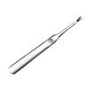 Didiseaon 2pcs Stainless Steel Cuticle Remover Dead Skin Trimmer Pusher Tool for Manicure and Pedicure Fork Design for Fingernails and Toenails Professional Nail Care view 1