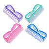 Didiseaon 4pcs Multi-function Nail Brush Cleaner Horn Brush for Hand Fingernail Cleaning Pedicure Manicure Tool view 1