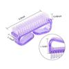 Didiseaon 4pcs Multi-function Nail Brush Cleaner Horn Brush for Hand Fingernail Cleaning Pedicure Manicure Tool view 2