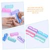 Didiseaon 4pcs Multi-function Nail Brush Cleaner Horn Brush for Hand Fingernail Cleaning Pedicure Manicure Tool view 4