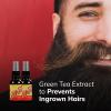 Detroit Grooming Co. Beard Growth Spray | Boost Beard Growth with Biotin, B7 & Caffeine | Hydrating Beard Care with Lavender Water, Green Tea & Glycerin | 1oz Bottles (2-pack) view 4