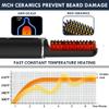 Viuyougor Beard Straightener for Men, Cordless Portable Heated Beard Straightening Comb with LCD, Beard and Hair Straightener Brush Hot Comb, Anti-Scald & Automatic Shut-Off, Portable for Travel view 4