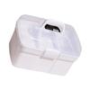 ASAKKURA Makeup Accessory Case Manicure Accessory Container Large Capacity Sturdy Plastic Box Easy Storage view 1