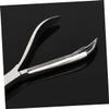 Didiseaon 2pcs Stainless Steel Cuticle Remover Tool Professional Nail Manicure Scissors Plier Dead Skin Removal Rasp for Nail Growth view 3