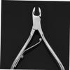 Didiseaon 2pcs Stainless Steel Cuticle Remover Tool Professional Nail Manicure Scissors Plier Dead Skin Removal Rasp for Nail Growth view 4
