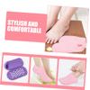 ASAKKURA 2pairs Moisturizing Gel Spa Socks for Women of Foot Cushioned Design Breathable Stylish for Overnight Foot Care for Relaxation and Comfort view 4