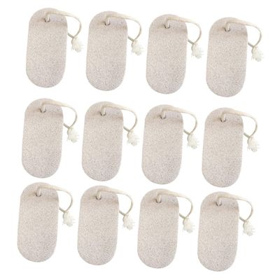 ASAKKURA 20pcs Volcanic Stone Foot Rubbing Pumice for Dead Skin Removal Natural Foot Care Exfoliation Tool for Smooth Heels and Callus Treatment