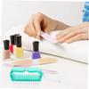 ASAKKURA 8pcs Nail Art Clean up Brush Hard Bristle Cleaning Brushes for Fingernails Toenails Nail Salon Travel view 4