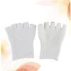 ASAKKURA Gel Toe Socks for Women Moisturizing Spa Foot Care Supplies Anti-Slip Design Soft and Comfortable Gel Foot Palm Cover of White Toe Covers view 4