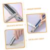 PLAFOPE 3pcs Eyebrow Pencil Sharpening Tool Durable Duckbill Pencil Sharpener Aid Device for Precise Makeup Application and Easy Use for Beginners and Professionals view 4