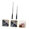 IWOWHERO Stainless Steel Nail File Set 2pcs Nail Scissor File Metal Manicure Art Tools view 2