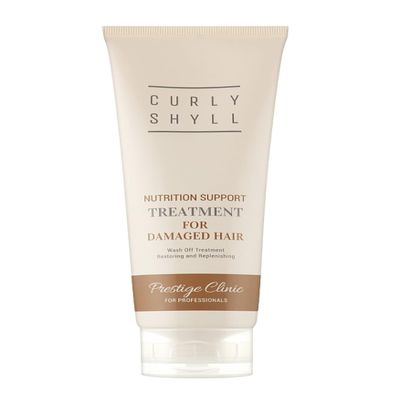 CURLYSHYLL Prestige Clinic Nutrition Support Treatment, Wash Off, for Damaged Hair Travel-Size