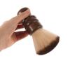 Baluue Professional Barber Duster Brush for Hair Cleaning Ergonomic Neck Brush for Barbers and Stylists Soft Bristles for Hair Removal Grooming Tool for Home and Salon Use view 3