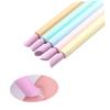 BIUDECO 2pcs Cuticle Trimmer and Dead Skin Removal Fork Dual-end Pusher Tool for Manicure and Pedicure Random Color for Nail Art and Grooming view 4