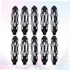 BIUDECO 10pcs Black Hair Clips for Boys and Girls Simple Design Hairpin Hair Accessories Barrette view 2