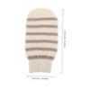 Baluue 3pcs Exfoliating Bath Mitts Dual-sided Body Scrub Gloves for Deep Cleaning and Gentle Skin for Shower and Back Scrubbing view 2