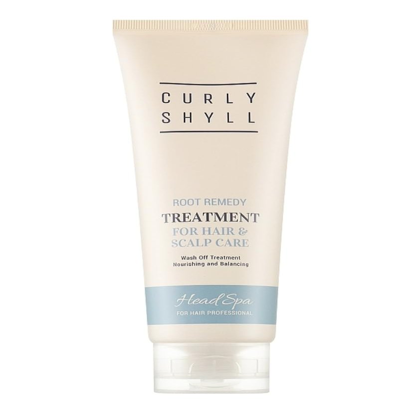 Curly Shyll Root Remedy Treatment for Hair & Scalp Care, Wash Off, Nourishing Travel-size