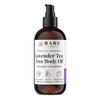Bare Botanics Lavender Tea Tree Body Oil (Custom Formulated) + Unscented Body Salt Scrub view 4