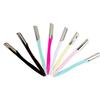 IWOWHERO Stainless Steel Eyebrow Trimmer 10pcs Set Eyebrow Razor for Women Compact Makeup Tool Easy to Use Clean Random Color view 1