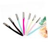IWOWHERO Stainless Steel Eyebrow Trimmer 10pcs Set Eyebrow Razor for Women Compact Makeup Tool Easy to Use Clean Random Color view 3