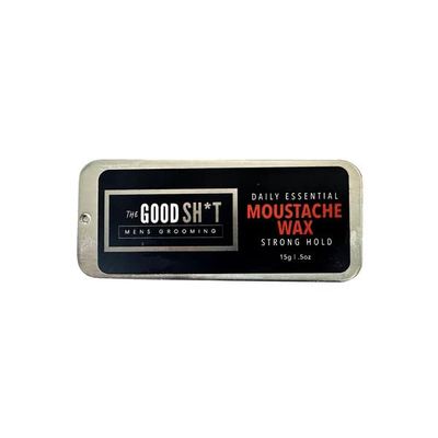 The Good Sh*t Mens Grooming Moustache Wax (6.9 Oz, Strong Hold)