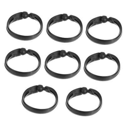 IWOWHERO 8pcs Hair Curler Tool Diy Kit Braid Accessories Ponytail Holders Donut Hair for Wedding Party