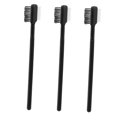 BIUDECO Eyebrow Lash Grooming Tool Double Head Brush Comb Portable Makeup Spoolie