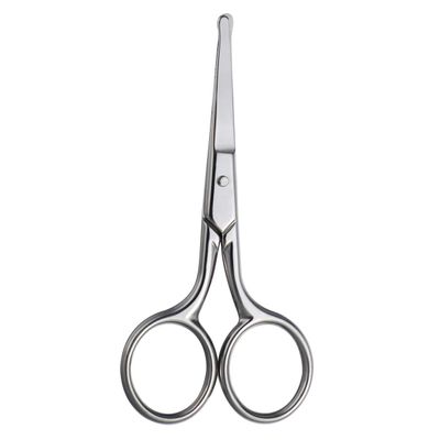 BIUDECO Men Hair Trimmer for Eyebrows Round Tip Scissor Precision Eyebrow Razor Nose Hair Scissors Scissors