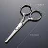 BIUDECO Men Hair Trimmer for Eyebrows Round Tip Scissor Precision Eyebrow Razor Nose Hair Scissors Scissors view 4