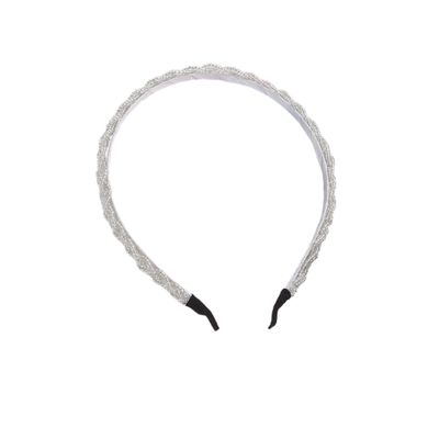 OHPHCALL 6Pcs Beaded Headbands for Women Colorful Jewelry Headwear Handmade Hair Accessories for Bridal Prom and Special Occasions