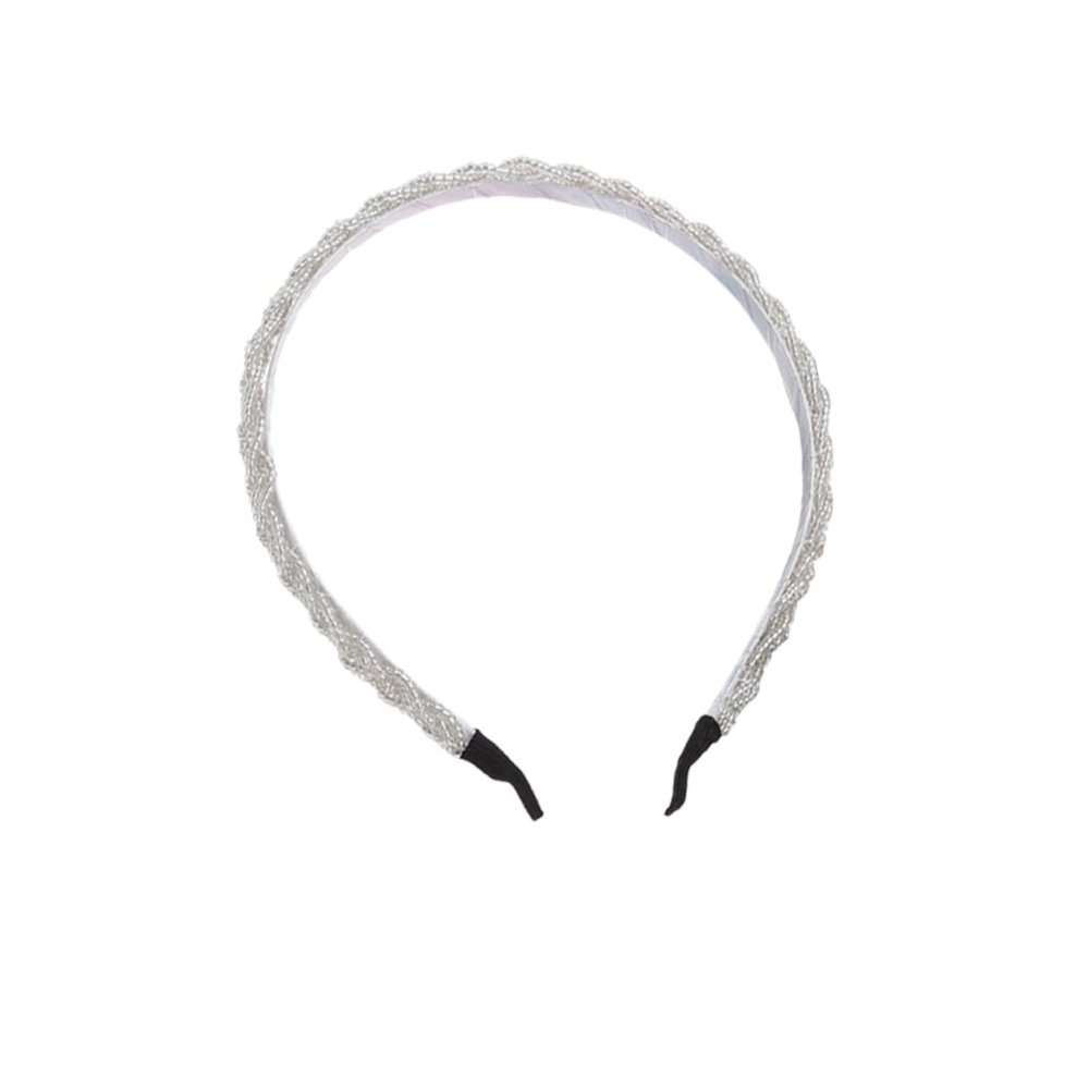 OHPHCALL 6Pcs Beaded Headbands for Women Colorful Jewelry Headwear Handmade Hair Accessories for Bridal Prom and Special Occasions