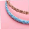 OHPHCALL 6Pcs Beaded Headbands for Women Colorful Jewelry Headwear Handmade Hair Accessories for Bridal Prom and Special Occasions view 2