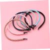 OHPHCALL 6Pcs Beaded Headbands for Women Colorful Jewelry Headwear Handmade Hair Accessories for Bridal Prom and Special Occasions view 3