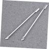 IWOWHERO 2pcs Professional Nail Cuticle Remover Spoon Pusher for Manicure Pedicure view 3