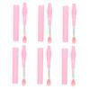 BIUDECO 6pcs Silicone Lip Brush Set with Cover Portable Lip Gloss Applicators for Lipstick and Balm for Travel Makeup Lovers and Daily Use view 1