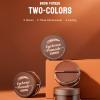 2 In 1 Eyebrow Pomade Two Colors Brow Pomade With Brush Eyebrow Styling Cream For Woman Brow Makeup view 3