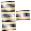 SOESFOUFU 60pcs Double-sided Eyeshadow Applicators Lightweight Makeup Brushes for Easy Application Personal and view 1