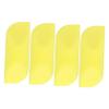 ASAKKURA 4pcs Ergonomic Foot Skin Remover Double-Sided Pedicure Tool for Exfoliating Calluses and Dead Skin Pu Material Comfortable Grip for Smooth Feet view 1