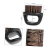 IWOWHERO Men's Beard Brush Stiff Boar Bristles for Grooming and Styling Ergonomic Design for Easy Use at Portable Hair Sweep Brush for Beard Care view 2